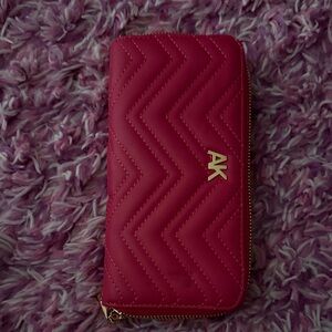 Pink Quilted Wallet